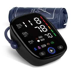 Upper Arm Blood Pressure Monitor – Automatic Digital BP Cuff with LED Display