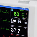 8 Inch ICU CCU Vital Sign Patient Monitor 6 parameter TFT Color ECG NIBP RESP TEMP SPO2 PR