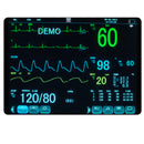 Multi-parameter 12 Inch Vital Sign TFT Display Patient Monitor ECG NIBP RESP TEMP SPO2 PR