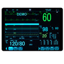 Multi-parameter 12 Inch Vital Sign TFT Display Patient Monitor ECG NIBP RESP TEMP SPO2 PR