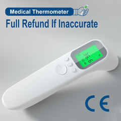Digital Forehead Thermometer Electronic Contactless Clinical Accuracy Non-contact Body Temperature Meter Fever For Adult Child