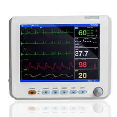 8 Inch ICU CCU Vital Sign Patient Monitor 6 parameter TFT Color ECG NIBP RESP TEMP SPO2 PR