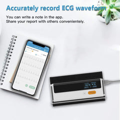 Armfit Plus Blood Pressure Monitor + EKG Monitor, Upper Arm Cuff BP Machine, Built-in Bluetooth with Free App