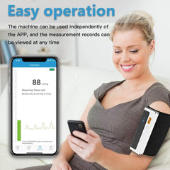 Armfit Plus Blood Pressure Monitor + EKG Monitor, Upper Arm Cuff BP Machine, Built-in Bluetooth with Free App