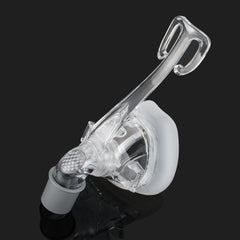 Nasal Mask With Adjustable Headgear Strap Clip For Sleep Apnea Anti Snoring