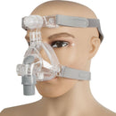 CPAP Nasal Mask With Adjustable Headgear For Sleep Apnea Anti Snoring