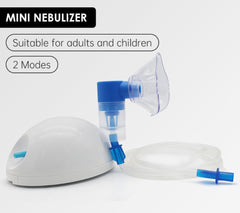 Portable Mesh Inhalator Machine Medical Steaming Humidifier Mask Mouthpiece Tube Care For Child Kids Adult Family