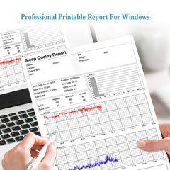 Wellue O2 Ring Pulse Oximeter Oxygen Saturation Monitor for Sleep Apnea