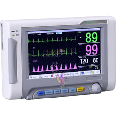 7 Inch Portable 6 Parameter Monitor ECG/NIBP/PR/SPO2/RESP/TEMP