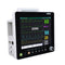 Portable 12 Inch Multi-parameter Plug-in Patient Monitor ECG NIBP RESP TEMP SPO2 PR