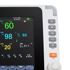 10 Inch Multi-parameter Monitor ICU CCU Vital Sign Dental Patient Monitor ECG NIBP RESP TEMP SPO2 PR