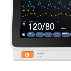 10 Inch Multi-parameter Monitor ICU CCU Vital Sign Dental Patient Monitor ECG NIBP RESP TEMP SPO2 PR