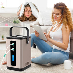 Oxygen&Hydrogen Generator Device Hydrogen Inhalation Machine Low Noise 99.99% Hydrogen Water Generator Lonizer