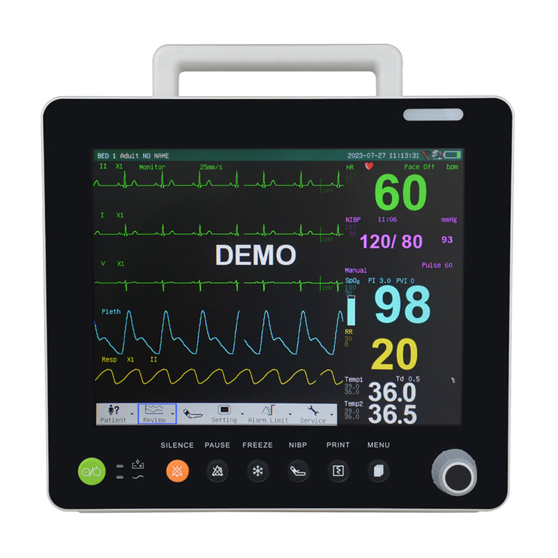 12'' Portable Multi-parameter Patient Monitor