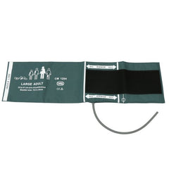 Medical Large Adult Replacement Blood Pressure NIBP Cuff Single Tube Without Connector For Upper Arm Circumference 13-18.9 Inches (33-48 cm)