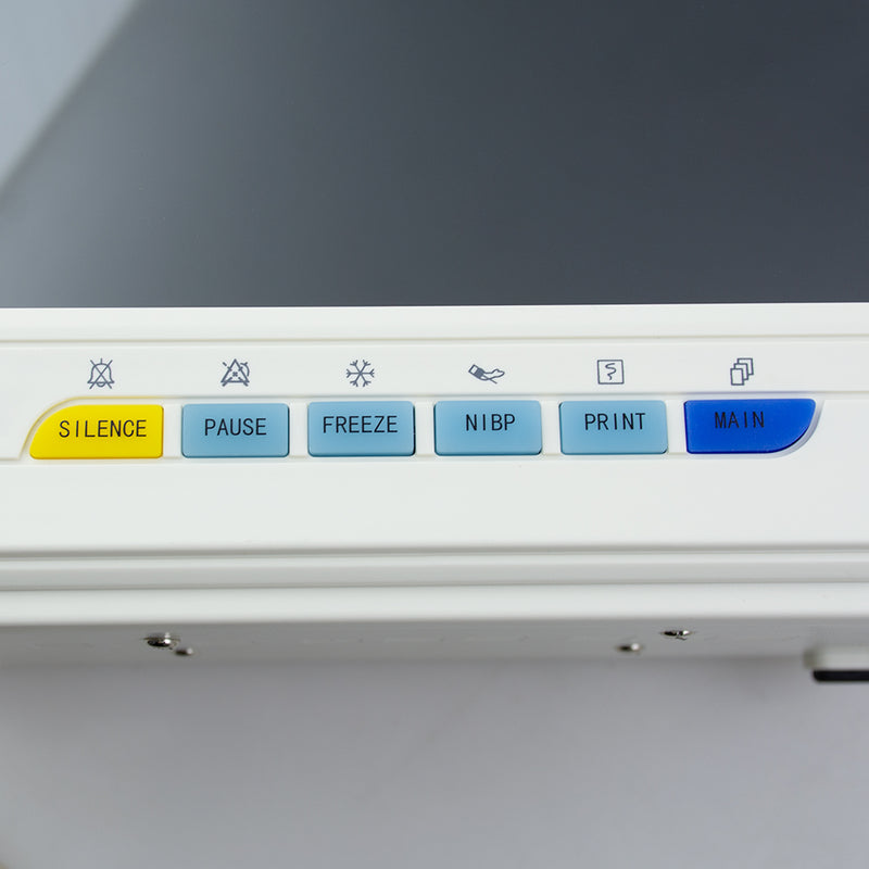 Portable 12-Inch Monitor with 8 Waveforms Display