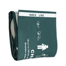 Pediatric Arm Blood Pressure Cuff Medical Patient Monitor with NIBP Cuff - Fits 18 to 26 cm - Dimensions 9.8 x 18 cm