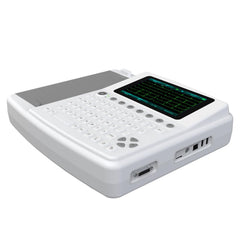 Portable 12 Lead ECG Machine 7 Inch Touch Screen Digital Electrocardiograph for ICU and Remote Heart Monitoring