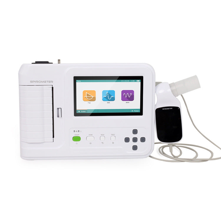 SP100 Digital Spirometer Handheld Lung Function Tester Pulmonary Device Breathing Diagnostic Vitalograph FVC VC SVC MVV