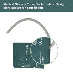 Pediatric Arm Blood Pressure Cuff Medical Patient Monitor with NIBP Cuff - Fits 18 to 26 cm - Dimensions 9.8 x 18 cm