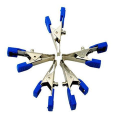 Universal Connect Snap-On Electrode Clip Set Veterinary ECG Monitoring 45mmx7mm Size 5 Pack