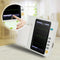 Portable 3-channel ECG machine with 12 lead electrodes, 7-inch touch screen LCD and digital color display