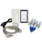 Portable 3-channel ECG machine with 12 lead electrodes, 7-inch touch screen LCD and digital color display