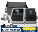 CPAP Machine E-20C with NM4 SML Full Size Nasal Mask Treatment Sleep Apnea Anti Snoring COPD Ventilator With 8GB Memory Card