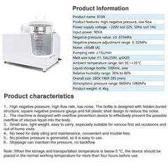 Household Electric Sputum Aspirator Medical Oral Therapy Aspirator Child Adult Dental Aspirator 220V Sputum Suction Device
