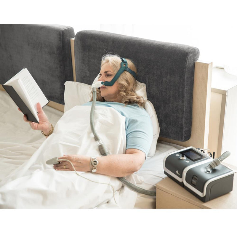 CPAP Machine E-20C with NM4 SML Full Size Nasal Mask Treatment Sleep Apnea Anti Snoring COPD Ventilator With 8GB Memory Card