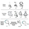 Nasal and Full Face CPAP Mask  Auto CPAP  BiPAP Accessories  With Headgear  Grey Headband  Use for Sleep Apnea and Snoring