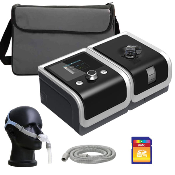 CPAP Machine E-20C Home Ventilator Sleep Apnea Device 20hPa Fixed Inhale Pressure for Anti Snoring with Nasal Pillows Mask