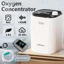 1-8L Oxygen Concentrator Portable Low Operation Noise Oxygen Generator Oxygene Machine