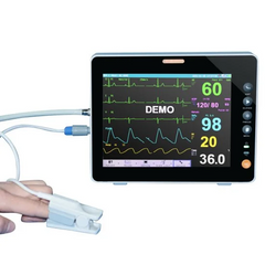 8 Inch Multi-parameter Monitor ICU Dental Patient Monitor LCD Screen ECG NIBP SPO2 TEMP RESP