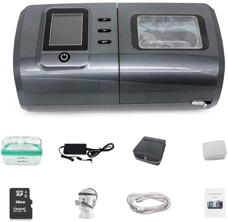BiPAP/CPAP Machine AUTO CPAP S T ST APCV Dark Grey for Sleep Apnea Stop Snoring