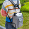 Portable Pulse Oxygen Concentrator with Air Purifier and Rechargeable Battery 1-5L/min Oxygen Generator AC 220V/110V