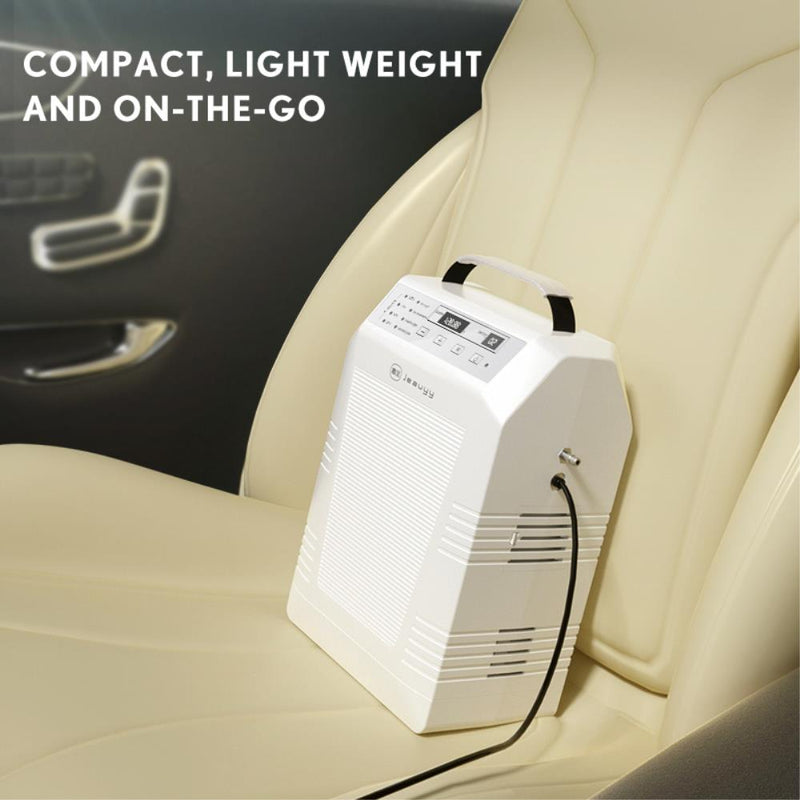Portable Pulse Oxygen Concentrator with Air Purifier and Rechargeable Battery 1-5L/min Oxygen Generator AC 220V/110V
