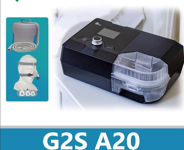 G2S A20 Auto CPAP Home Use Medical Machine for Sleep Snoring Apnea Anti Snoring COPD Ventilator with Mask and Humidifier