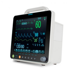 Multi-parameter 12 Inch Vital Sign TFT Display Patient Monitor ECG NIBP RESP TEMP SPO2 PR