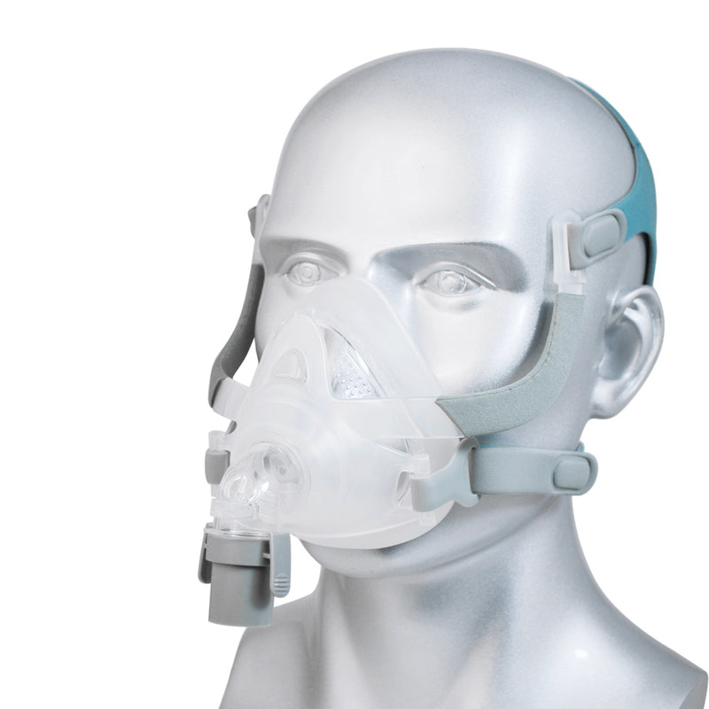 CPAP Full Face Mask With Headgear For Sleep Apnea Anti Snoring