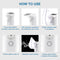Portable Travel  Inhale Nebulizer Silent Ultrasonic Inalador Nebulizador Children Adult Automizer Steaming Device NE-M01