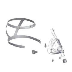 CPAP Full Face Mask  With Adjustable Headgear 3 Size Cushions Anti Snoring