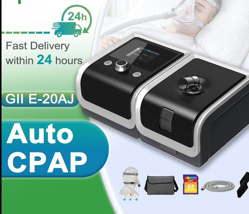 REsmart E-20AJ Auto CPAP 2.4 Inch Screen Sleep Apnea Devices 4-20hPa Anti Snoring Machine with Nasal Mask for Free Shipping