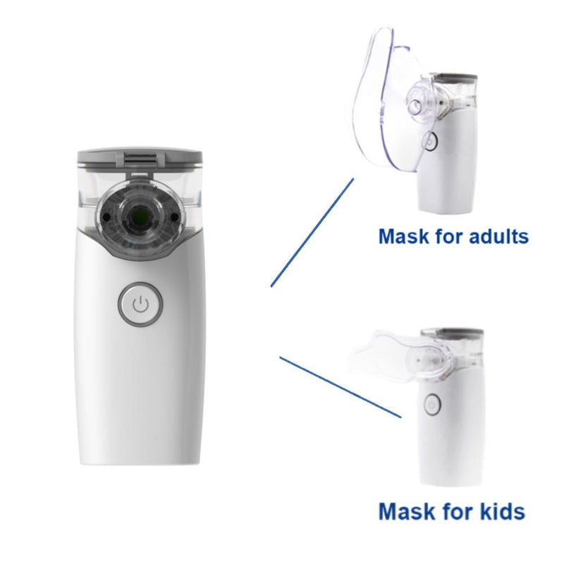 Portable Travel  Inhale Nebulizer Silent Ultrasonic Inalador Nebulizador Children Adult Automizer Steaming Device NE-M01