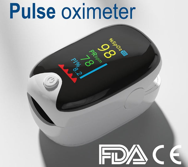 Finger Pulse Oximeter Saturometer Oxygen Saturation Pediatric Oximetro Heart Rate Health Care Blood Pressure Adult Child