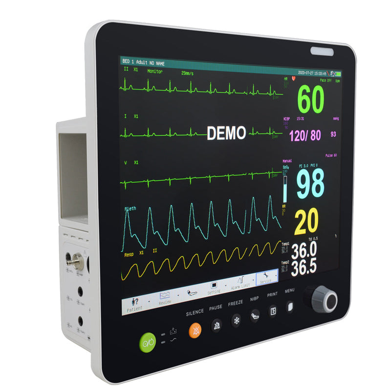 15'' Portable TFT Multi-parameter Patient Monitor
