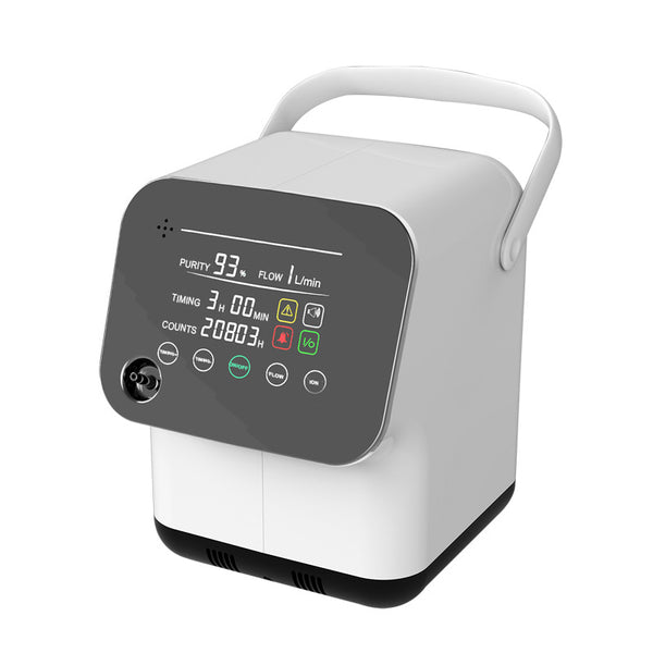 1~7L/Min Portable Intelligent Voice Full Touch Screen Oxygen Concentrator