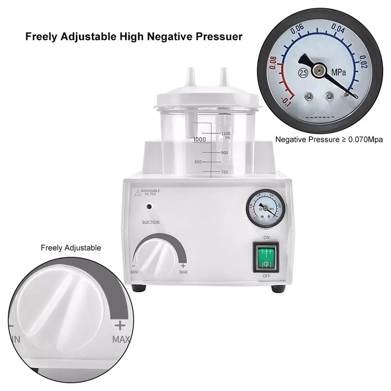 Portable Phlegm Suction Machine,Phlegm Suction Unit 1000ml