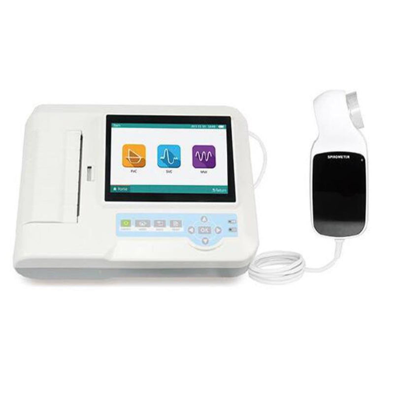 SP100 Digital Spirometer Handheld Lung Function Tester Pulmonary Device Breathing Diagnostic Vitalograph FVC VC SVC MVV