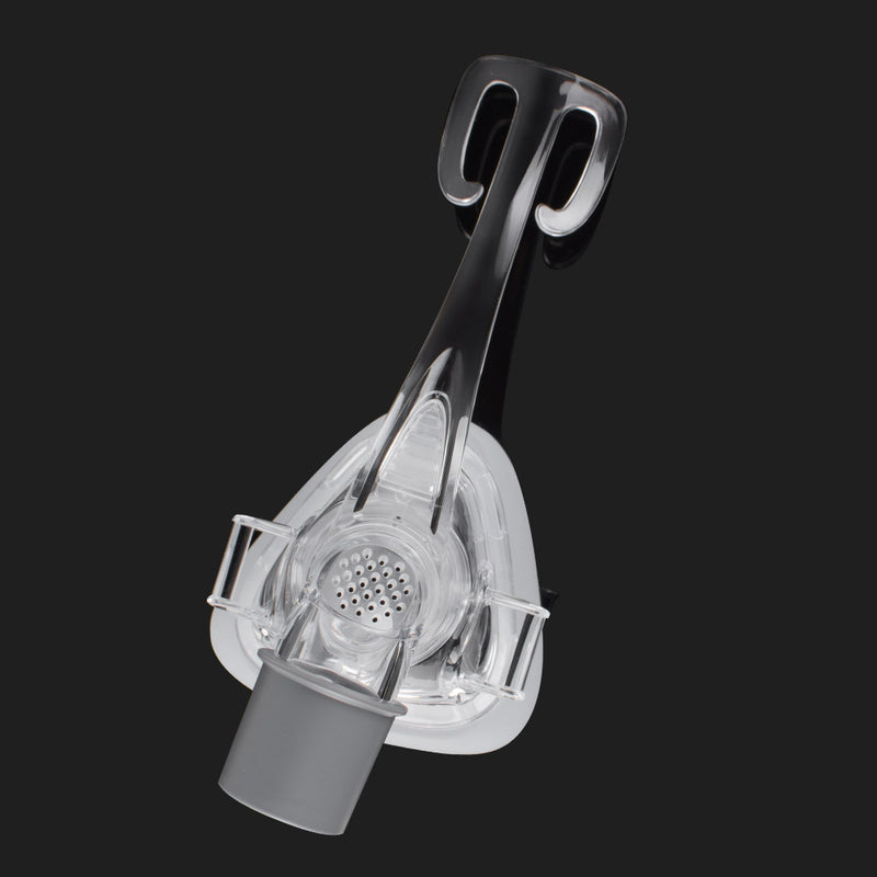 Nasal Mask With Adjustable Headgear Strap Clip For Sleep Apnea Anti Snoring